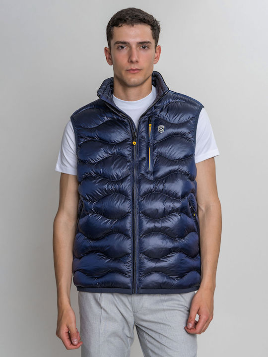 Wellensteyn Men's Sleeveless Jacket Blue