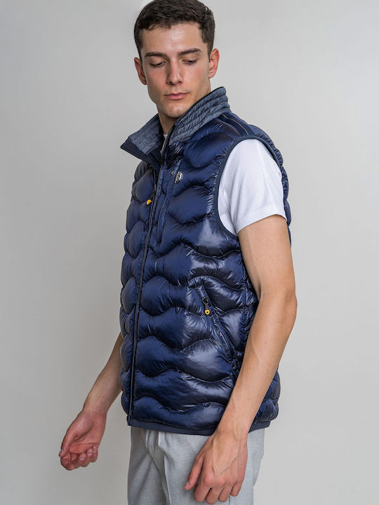 Airweight Ärmelloses Herren Jacke Blau
