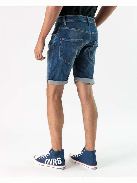 Devergo Men's Shorts Jeans Blue