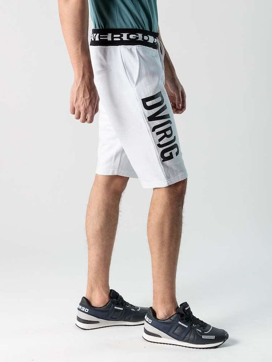 Men's Athletic Shorts White