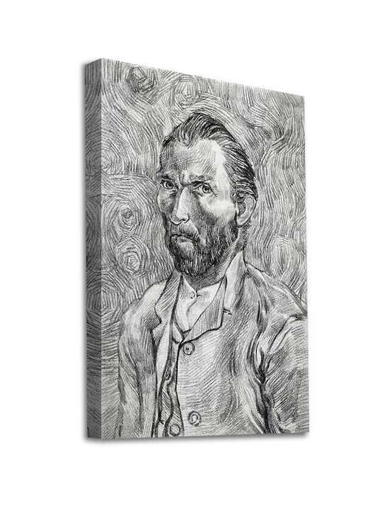Walls Rahmen Kopie von Van Gogh auf Leinwand 70x100cm