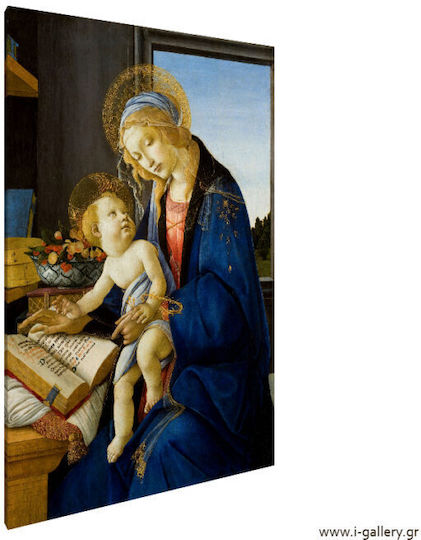 I-gallery The Virgin And Painting Copy of Sandro Botticelli on Canvas 30x40cm
