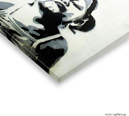 I-gallery Street Art Smile Painting on Canvas 70x100cm