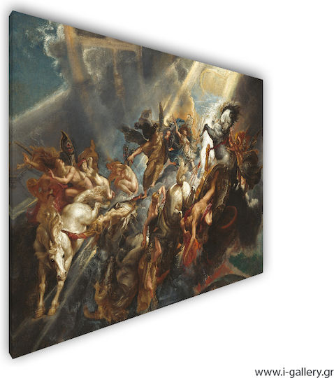 I-gallery The Fall Of Painting on Canvas 130x90cm
