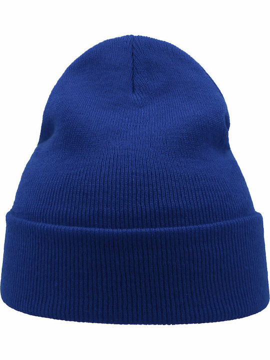 Wind Beanie Beanie Knitted in Blue color