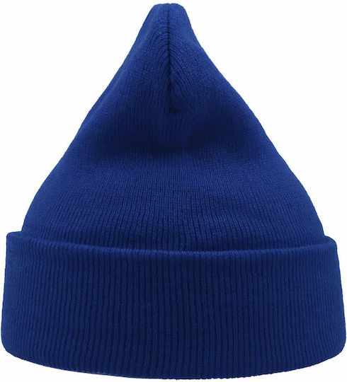 Wind Beanie Ανδρικός Σκούφος Πλεκτός σε Μπλε χρώμα