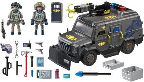 Playmobil City Action Armored Special Forces Vehicle for 5-10 years old