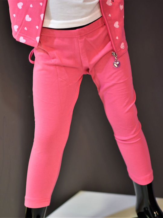 Set pentru copii cu pantaloni Vară 2buc Roz