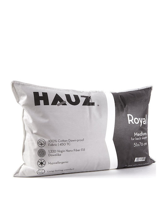 Hauz Anatomic Microfiber Bed Pillow 51x76cm