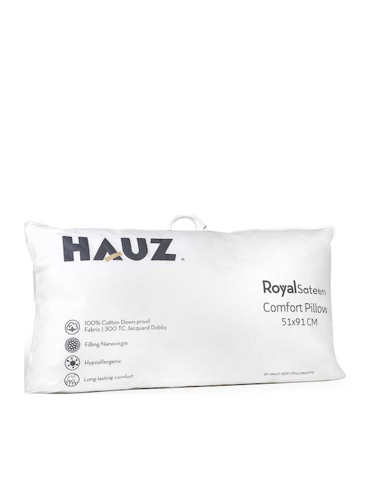 Hauz Waverly Cotton Made Sleep Pillow 51x91cm
