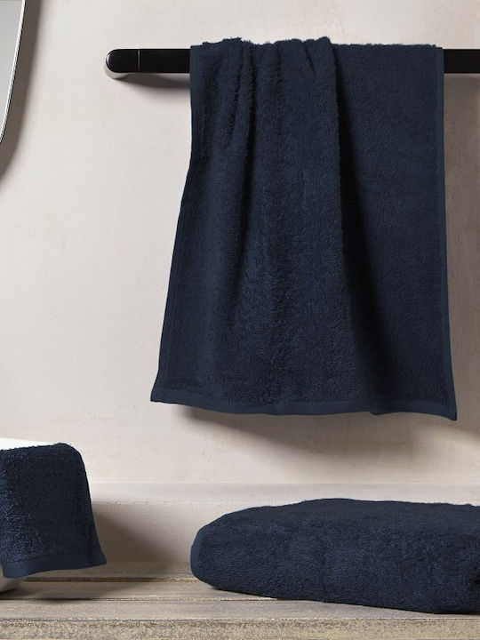 Peiraiki Patraiki Bath Towel Set 3pcs Blue Weight 440gr/m²