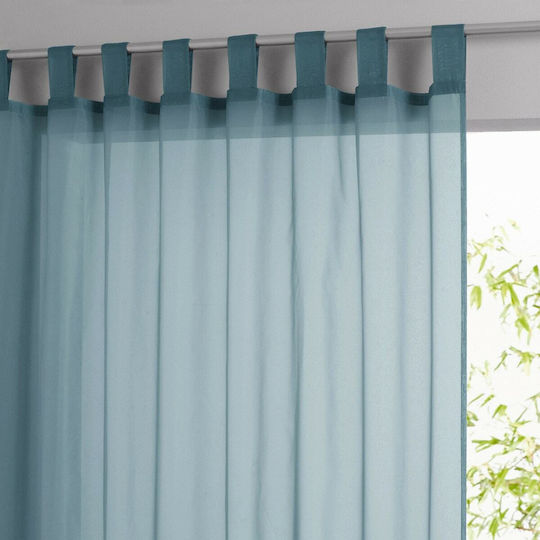 So'Home Fenster Vorhang mit oberen Registerkarten Blauen 324090952_1381_80 350x350cm