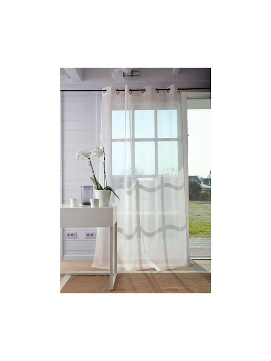 So'Home Curtain Window with Tab Top White 324090952_749_10 180x180cm