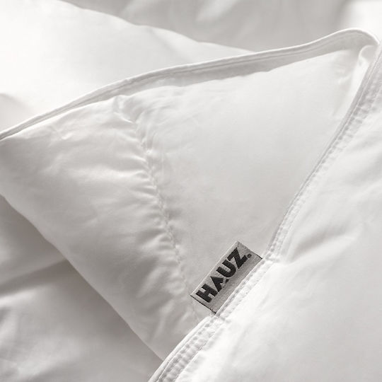 Hauz Πάπλωμα King Size με Γέμιση Microfiber 260x240εκ. Λευκό