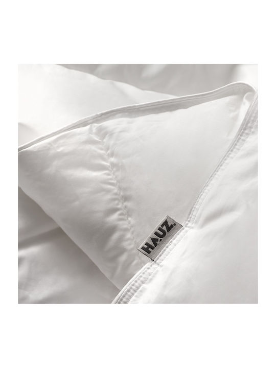 Hauz Pilotă Single cu Umplutură Microfiber 170x230cm Alb
