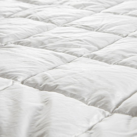 Hauz Пухено Единично с Пълнеж Microfiber 170x230бр Бял