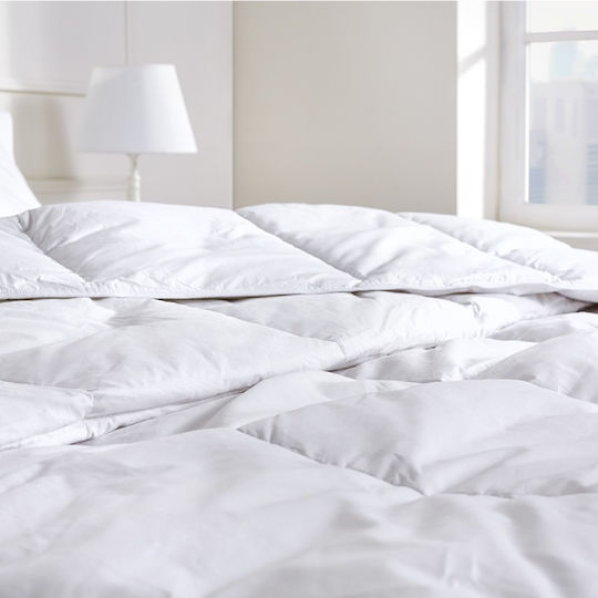 Hauz Bettdecke Großes Doppelbett Daunen 220x240cm Weiß