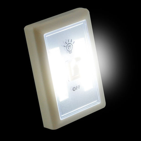 Factory LED Light Switch for Cabinets with Battery Powered, Photocell and Mounting Sticker 1pcs