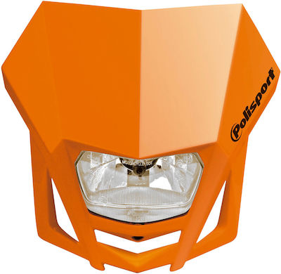 Polisport Enduro Motorcycle Handlebar Mask Orange