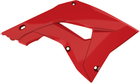 Polisport Motorcycle Side Plastic for Honda CR 250 Red 2pcs