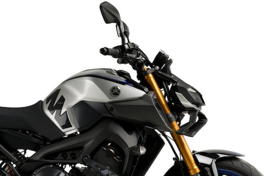 Puig Motorcycle Wheel Mudguard for Yamaha MT-09 Black 1pcs