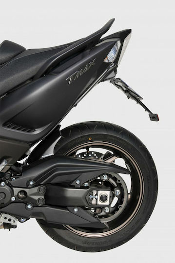 Ermax Motorcycle Wheel Mudguard for Yamaha T-Max 530 Black 1pcs