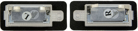 NTY License Plate Lights LED for Audi A3 A4 A6 A8 Q7