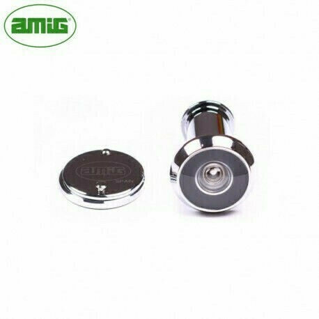 Amig Peephole with Diameter 14mm for Door Thickness 35-60mm Silver