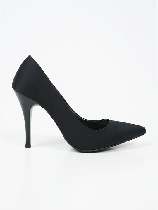 Piazza Shoes Pointed Toe Black Heels