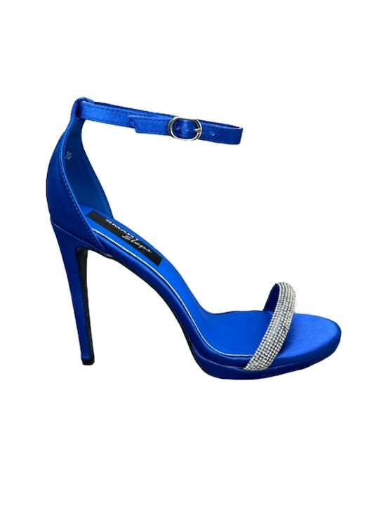 Smart Steps Blue Heels with Strap