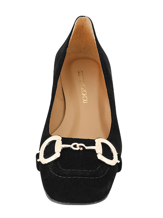 Suede Ballerinas Marana Black