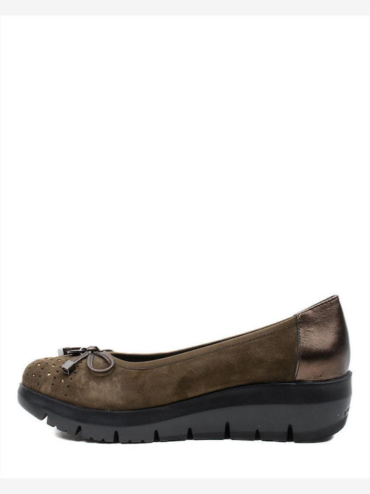 Stonefly Women's Loafers in Brown Color