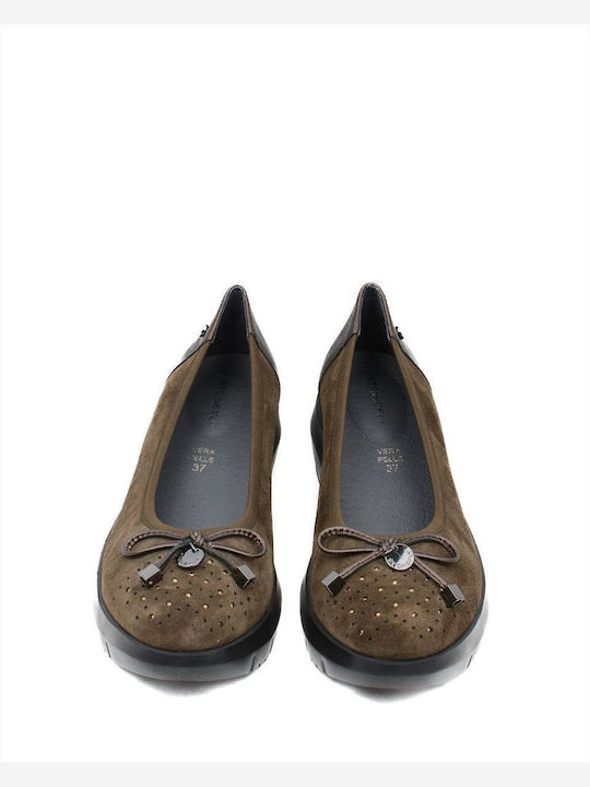 Γυναικεία Loafers σε Καφέ Χρώμα