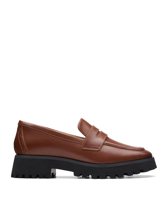 Clarks Edge Women's Moccasins in Brown Color