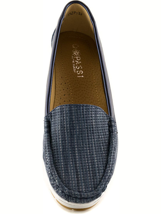 Дамски Loafers в Син Цвят