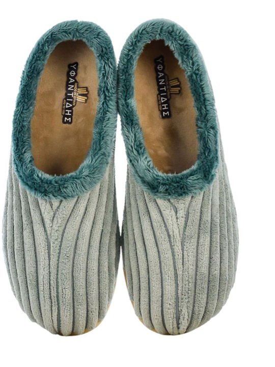 Yfantidis Closed-Toe Women's Slippers Blue