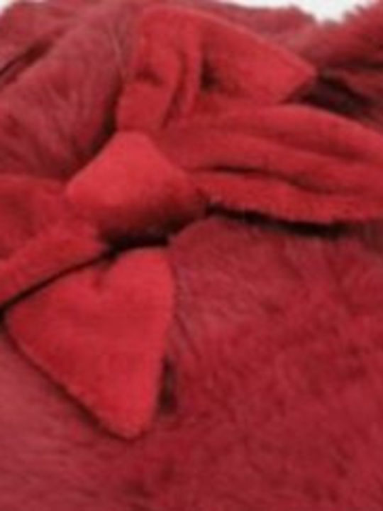 Winter Women's Slippers Burgundy