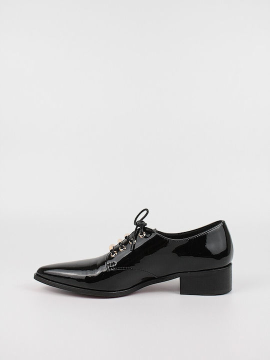 Wall Street Damen Derby in Schwarz Farbe