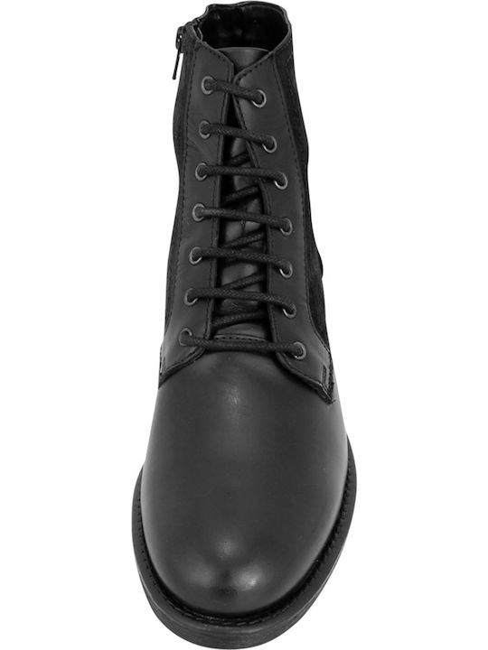 Leather Black Boots
