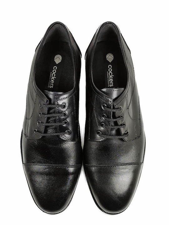 Cockers Men's Leather Dress Shoes Black