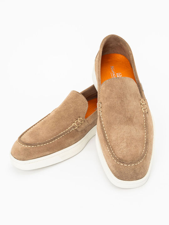 Herren Mokassins in Beige Farbe