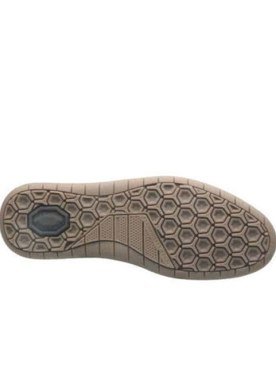 Δερμάτινα Ανδρικά Loafers σε Καφέ Χρώμα