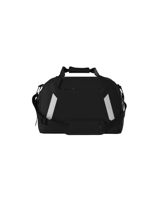 Errea Baja Media Schultertasche für Fitnessstudio Schwarze