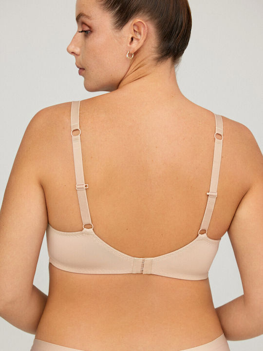 Promise Bra without Padding Underwire Beige