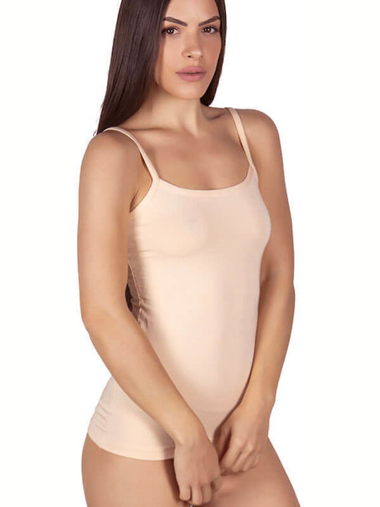 Damen T-Shirts Beige 2Pack