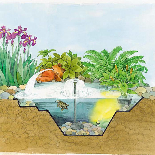 Oase Lake 75x75x45cm