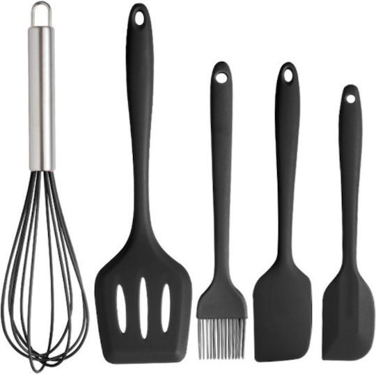Set de Gătit 5buc Negru Set de Gătit 5buc Negru