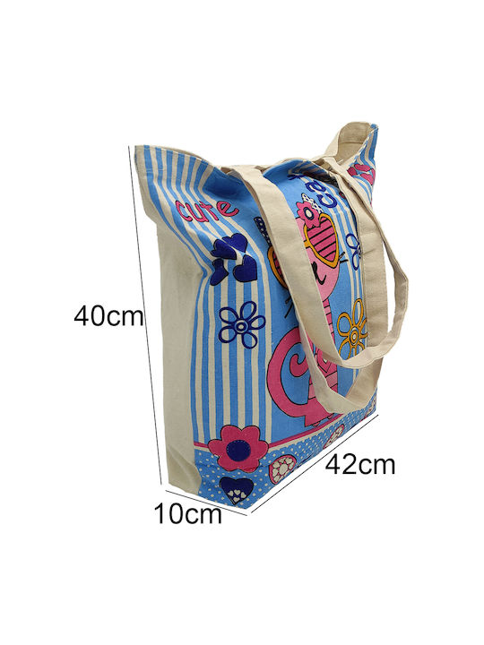 Aria Βαμβακερή Τσάντα για Ψώνια