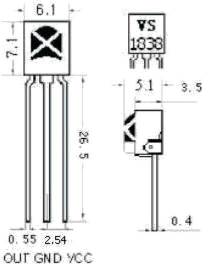 Haitronic Αισθητήρας Υπερύθρων HR0286