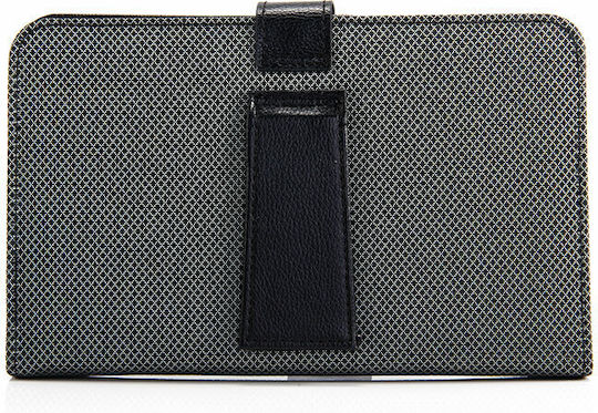 Clever Flip Cover Cu Tastatură În Engleză SUA Neagră Universal 7"